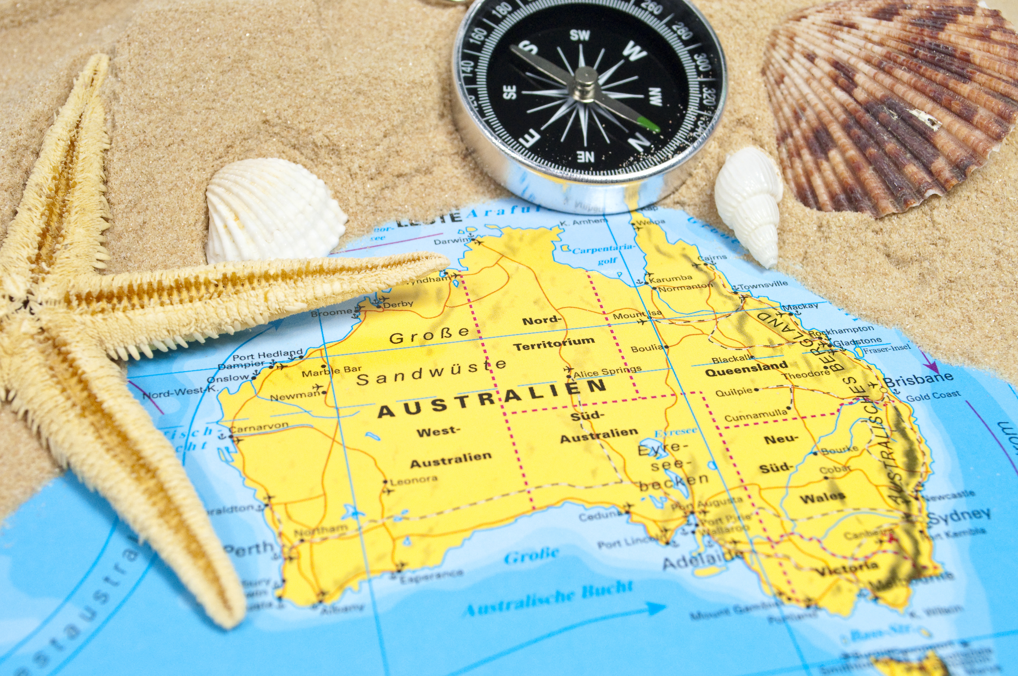 Map of Australia
